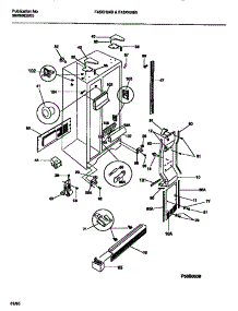 04 - Cabinet parts for Frigidaire Refrigerator F45XH24BD0 from AppliancePartsPros.com