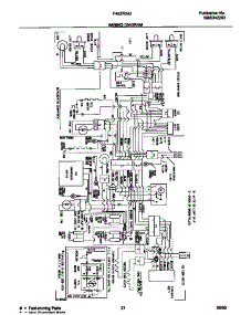 12 - Wiring Diagram parts for Frigidaire Refrigerator F45ZR24JW1 from AppliancePartsPros.com