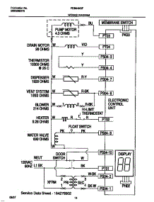 08 - Wiring Diagram parts for Frigidaire Dishwasher FDB949GFS0 from AppliancePartsPros.com