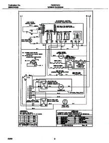 05 - Wiring Diagram parts for Frigidaire Oven FEB374CHSB from AppliancePartsPros.com