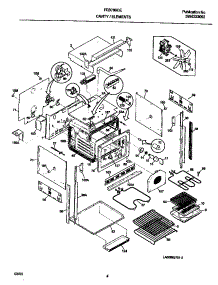 03 - Body parts for Frigidaire Oven FEB786CEBH from AppliancePartsPros.com