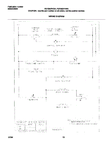 06 - Wiring Diagram parts for Frigidaire Range FEF305PHWA from AppliancePartsPros.com