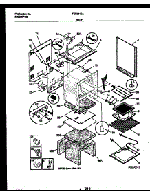 03 - Body Parts parts for Frigidaire Range FEF351SADB from AppliancePartsPros.com
