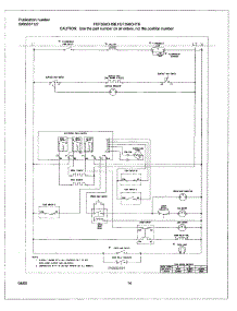 14 - Wiring Diagram parts for Frigidaire Range FEF356CHTA from AppliancePartsPros.com