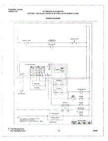 13 - Wiring Diagram parts for Frigidaire Range FEF356CHTC from AppliancePartsPros.com