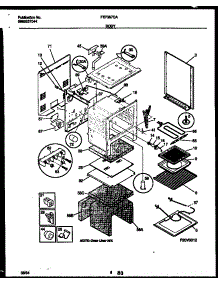 04 - Body Parts parts for Frigidaire Range FEF367CABB from AppliancePartsPros.com