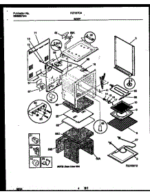 03 - Body Parts parts for Frigidaire Range FEF367CATB from AppliancePartsPros.com