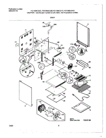 07 - Body parts for Frigidaire Range FEF369CGSD from AppliancePartsPros.com