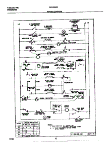 06 - Wiring Diagram parts for Frigidaire Range FEF450WCWB from AppliancePartsPros.com