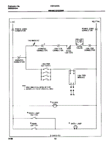 07 - Wiring Diagram parts for Frigidaire Range FGF333SAWJ from AppliancePartsPros.com