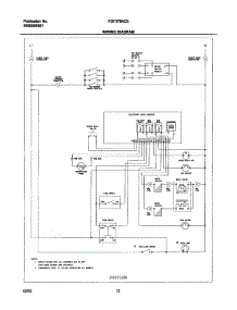 13 - Wiring Diagram parts for Frigidaire Range FGF378ACE from AppliancePartsPros.com