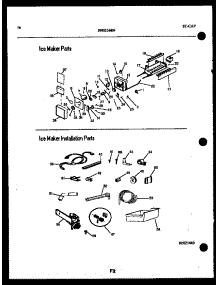 09 - Ice Maker And Ice Maker Installatio parts for Frigidaire Refrigerator FGI220JN1D from AppliancePartsPros.com