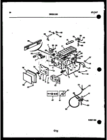 13 - Ice Maker Parts parts for Frigidaire Refrigerator FGW240JN0W from AppliancePartsPros.com