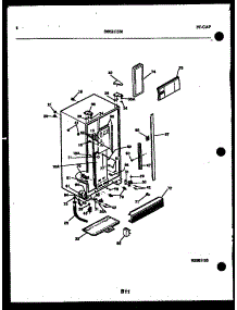 05 - Cabinet Parts parts for Frigidaire Refrigerator FGW240JN1D from AppliancePartsPros.com
