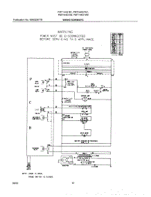 12 - Wiring Schematic parts for Frigidaire Microwave FMT148G1B1 from AppliancePartsPros.com