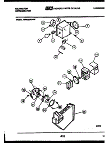 06 - Refrigerator Control Assembly, Damp parts for Frigidaire Refrigerator FMW220EN4T from AppliancePartsPros.com
