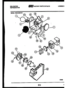 06 - Refrigerator Control Assembly, Damp parts for Frigidaire Refrigerator FMW240DN1D from AppliancePartsPros.com