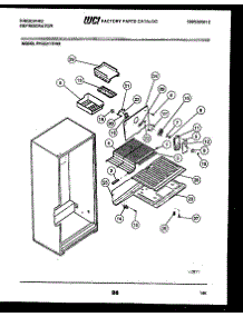 05 - Shelves And Supports parts for Frigidaire Refrigerator FPCE21TFL3 from AppliancePartsPros.com