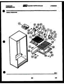 05 - Shelves And Supports parts for Frigidaire Refrigerator FPCE21TIFA0 from AppliancePartsPros.com