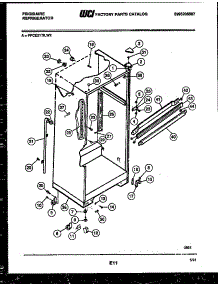 03 - Cabinet Parts parts for Frigidaire Refrigerator FPCE21TILW2 from AppliancePartsPros.com