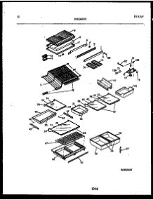 07 - Shelves And Supports parts for Frigidaire Refrigerator FPCE21TPH0 from AppliancePartsPros.com