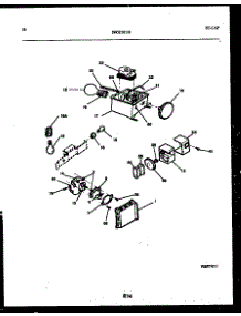 09 - Refrigerator Control Assembly, Damp parts for Frigidaire Refrigerator FPCE22V3PL0 from AppliancePartsPros.com