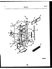 05 - Cabinet Parts parts for Frigidaire Refrigerator FPCE22V3PW0 from AppliancePartsPros.com