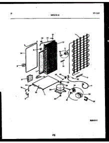 10 - System And Automatic Defrost Parts parts for Frigidaire Refrigerator FPCE22V3PW1 from AppliancePartsPros.com