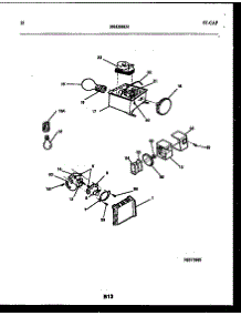 07 - Refrigerator Control Assembly, Damp parts for Frigidaire Refrigerator FPCE24VFH1 from AppliancePartsPros.com