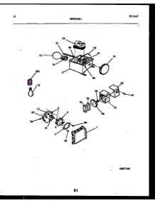 07 - Refrigerator Control Assembly, Damp parts for Frigidaire Refrigerator FPCE24VPL1 from AppliancePartsPros.com