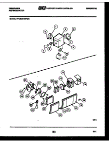 06 - Refrigerator Control Assembly, Damp parts for Frigidaire Refrigerator FPCE24VWPL0 from AppliancePartsPros.com