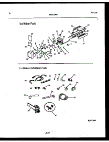 09 - Ice Maker And Installation Parts parts for Frigidaire Refrigerator FPCEB21TIRB1 from AppliancePartsPros.com
