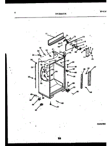 04 - Cabinet Parts parts for Frigidaire Refrigerator FPCEB21TISB0 from AppliancePartsPros.com