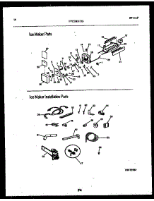 09 - Ice Maker And Installation Parts parts for Frigidaire Refrigerator FPCEB21TISB0 from AppliancePartsPros.com