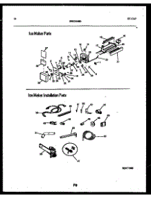 08 - Ice Maker And Installation Parts parts for Frigidaire Refrigerator FPCEW21TIRW1 from AppliancePartsPros.com