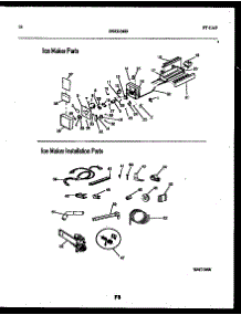 09 - Ice Maker And Installation Parts parts for Frigidaire Refrigerator FPCEW21TIRW1 from AppliancePartsPros.com