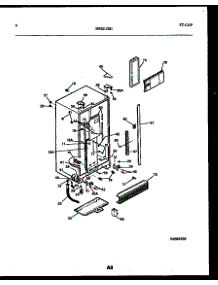 04 - Cabinet Parts parts for Frigidaire Refrigerator FPCEW24VWPW1 from AppliancePartsPros.com