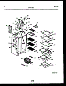 07 - Shelves And Supports parts for Frigidaire Refrigerator FPCEW24VWPW1 from AppliancePartsPros.com