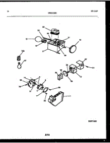 08 - Refrigerator Control Assembly, Damp parts for Frigidaire Refrigerator FPCEW24VWPW1 from AppliancePartsPros.com