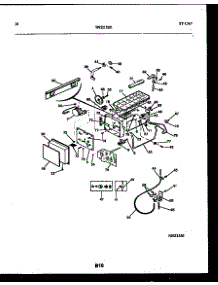 13 - Ice Maker And Installation Parts parts for Frigidaire Refrigerator FPCEW24VWPW1 from AppliancePartsPros.com