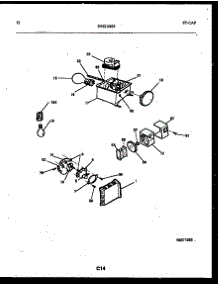 07 - Refrigerator Control Assembly, Damp parts for Frigidaire Refrigerator FPCI19VPL1 from AppliancePartsPros.com