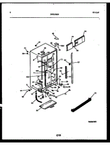 05 - Cabinet Parts parts for Frigidaire Refrigerator FPCI19VPW1 from AppliancePartsPros.com