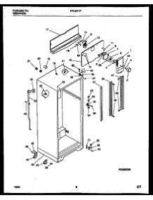 04 - Cabinet Parts parts for Frigidaire Refrigerator FPCI21TPL1 from AppliancePartsPros.com