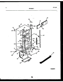 04 - Cabinet Parts parts for Frigidaire Refrigerator FPCIS22VPW1 from AppliancePartsPros.com
