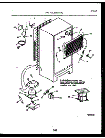 08 - System And Automatic Defrost Parts parts for Frigidaire Refrigerator FPD14TPL0 from AppliancePartsPros.com