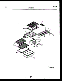 07 - Shelves And Supports parts for Frigidaire Refrigerator FPD14TPW1 from AppliancePartsPros.com