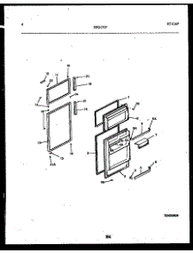 03 - Door Parts parts for Frigidaire Refrigerator FPD17TPH0 from AppliancePartsPros.com