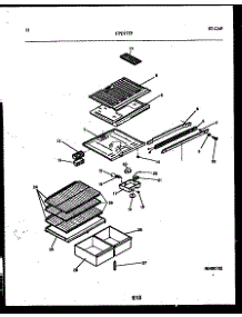 07 - Shelves And Supports parts for Frigidaire Refrigerator FPD17TPH0 from AppliancePartsPros.com