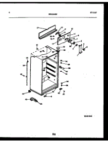 04 - Cabinet Parts parts for Frigidaire Refrigerator FPDA18TPLW1 from AppliancePartsPros.com