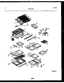 07 - Shelves And Supports parts for Frigidaire Refrigerator FPE19TRW1 from AppliancePartsPros.com